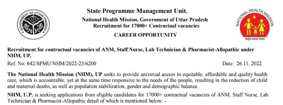 UP ANM Recruitment 2022